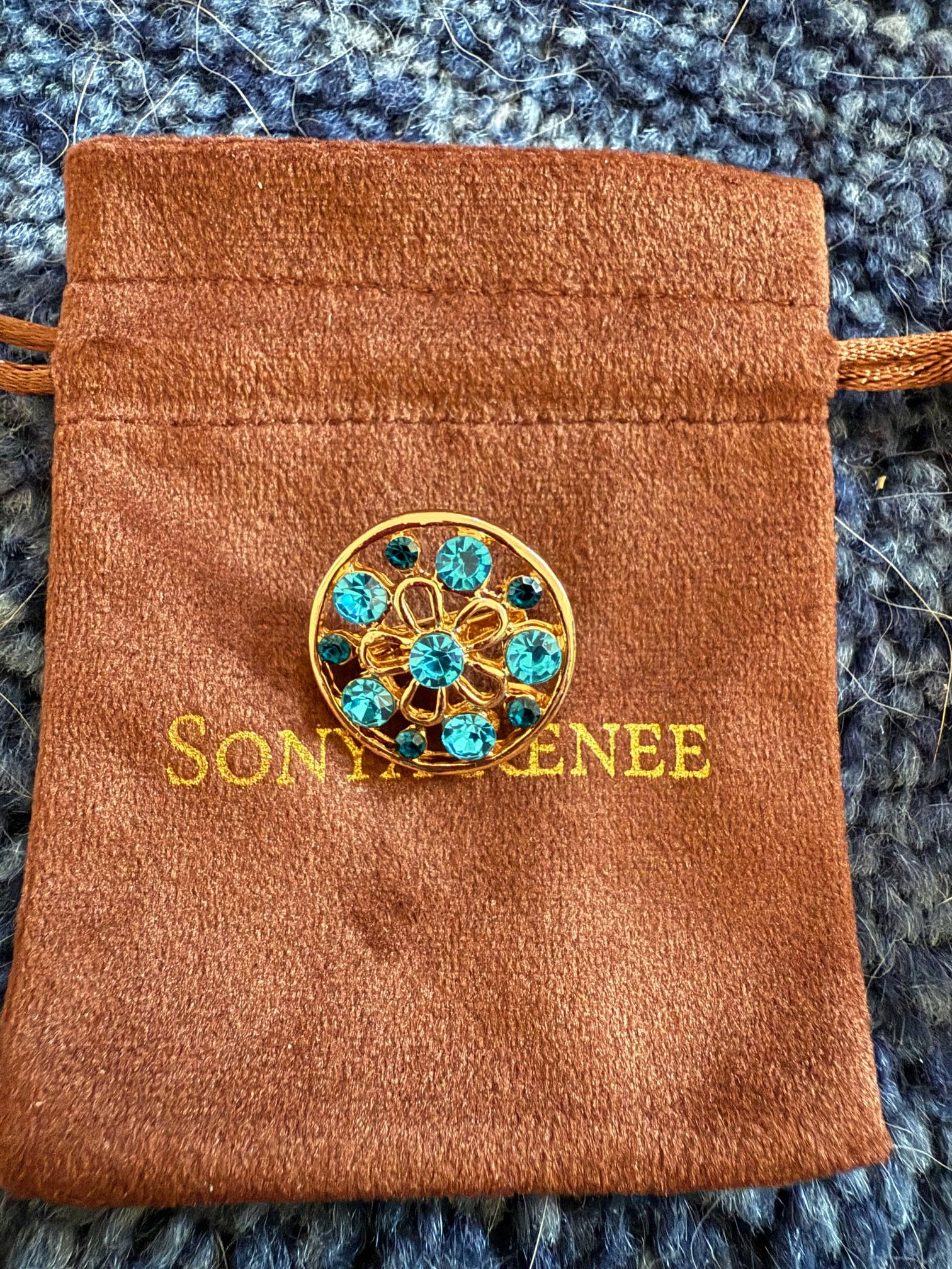 Sonya Renee Jewelry - Wholesale Brooch - Baby BLOOMS Brooch Assortment - 9 pieces  4