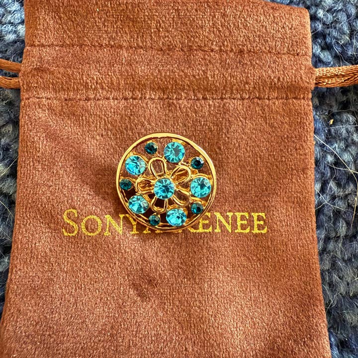 Sonya Renee Jewelry - Wholesale Brooch - Baby BLOOMS Brooch Assortment - 9 pieces 4