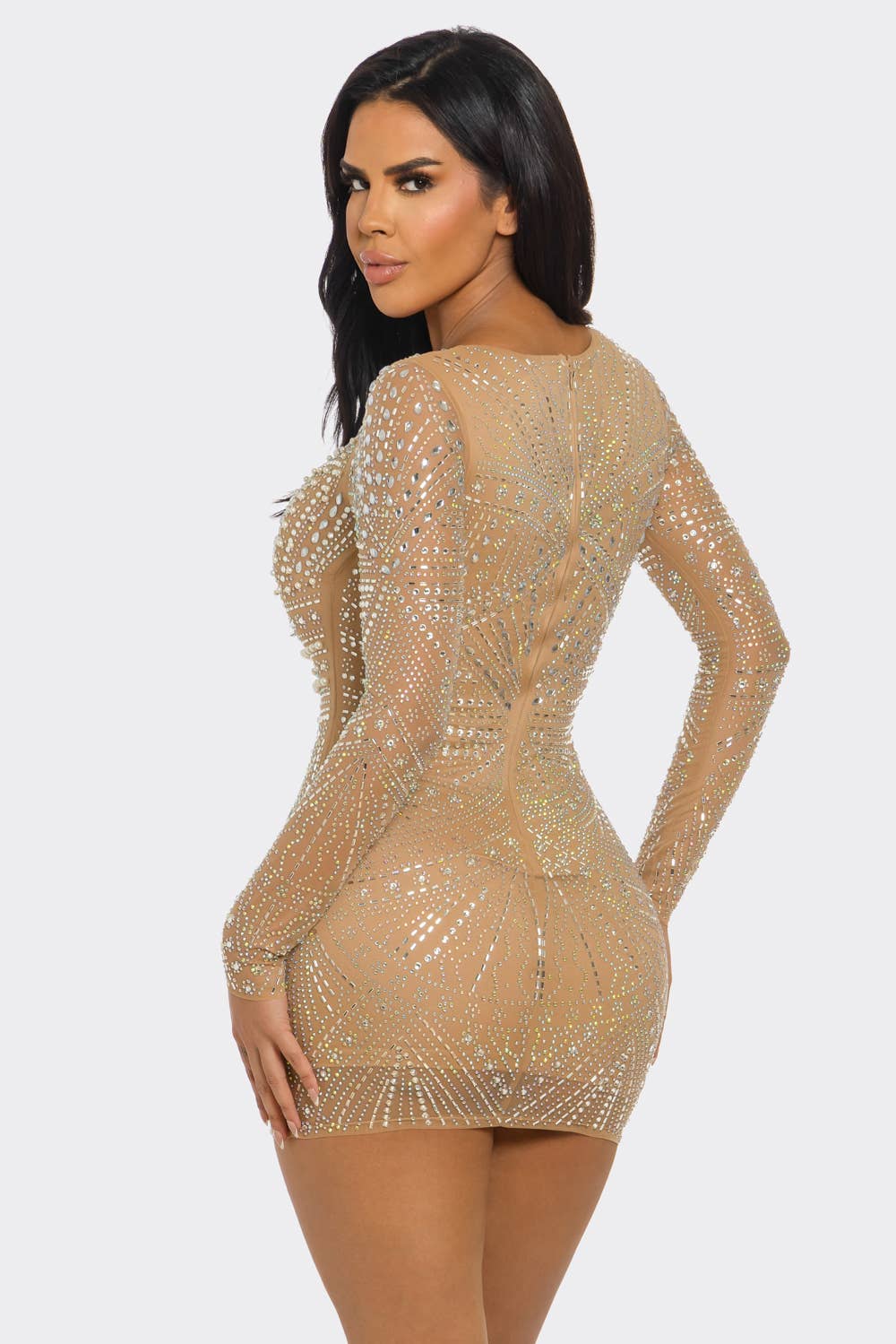 BANJUL - Wholesale Dress - Women's - BCCDS72256 & WIDE-STRAP RHINESTONE MINI DRESS16