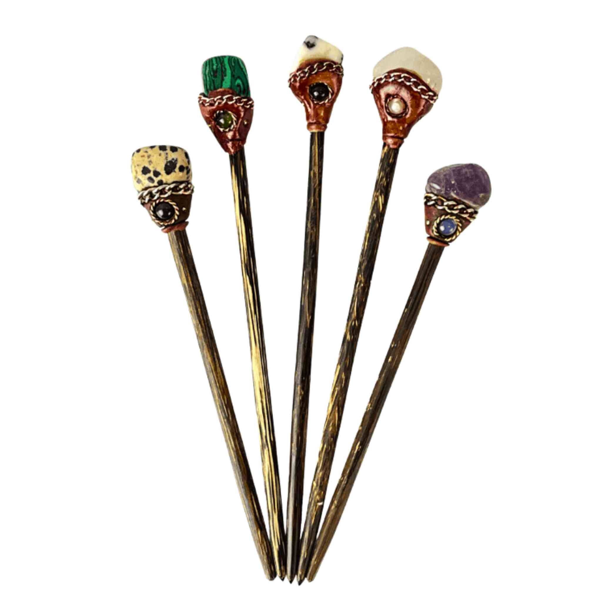 Down To Earth - Wholesale Hair Pin - Crystal Hair Stick.1