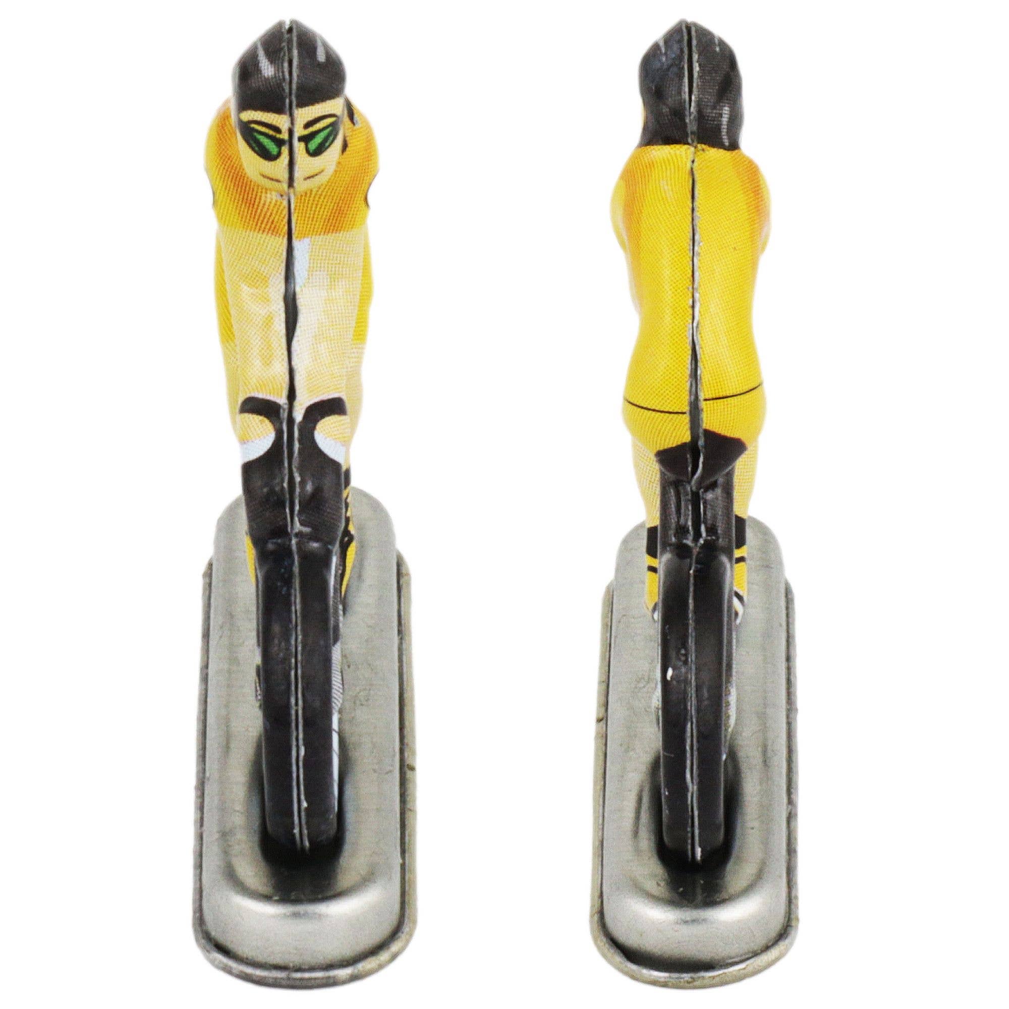 Tribal Trade GmbH - Wholesale Decorative Figurine - Tin Toy Mini Bicycle Cyclist 02 Figure Tin Bike2