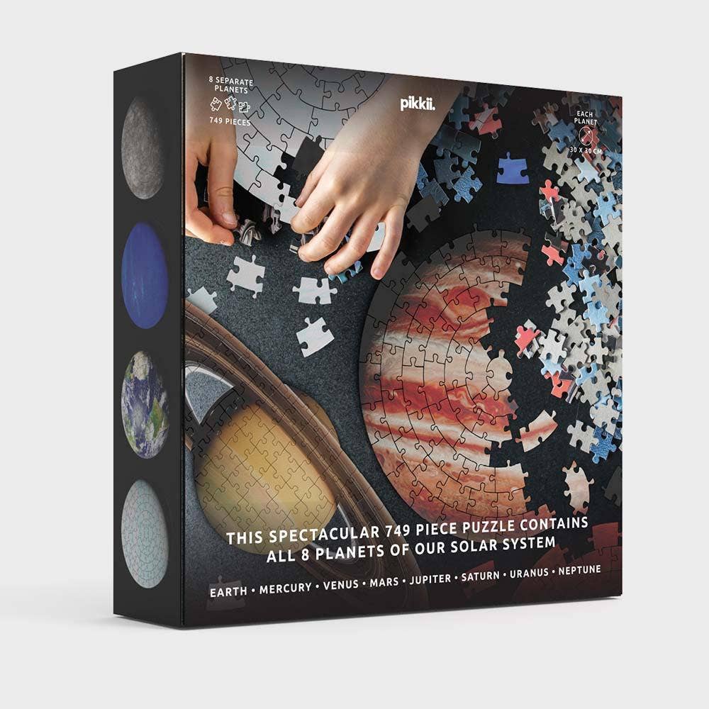 Pikkii - Wholesale Puzzle - Adult - Planet Jigsaw Puzzle | 744 Piece Solar System Space Puzzle10
