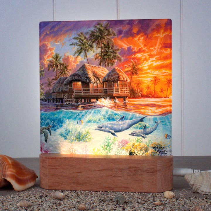 Weekend in Paradise LED-nachtlampje voor wholesale door Glow Decor