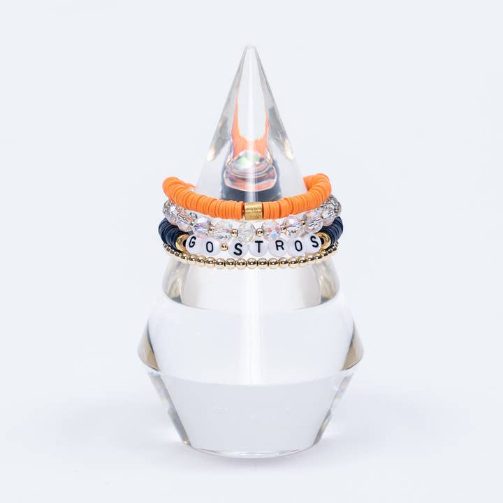 Astros Stack for wholesale by Boujee Beads Co.