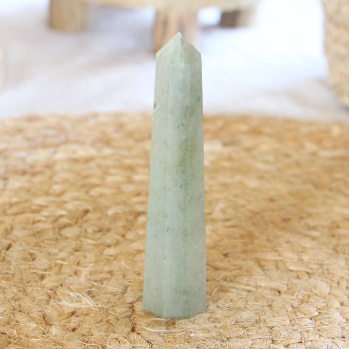 Grüner Aventurin-Obelisk – 7,5 bis 10 cm für den Großhandel von Bamboon