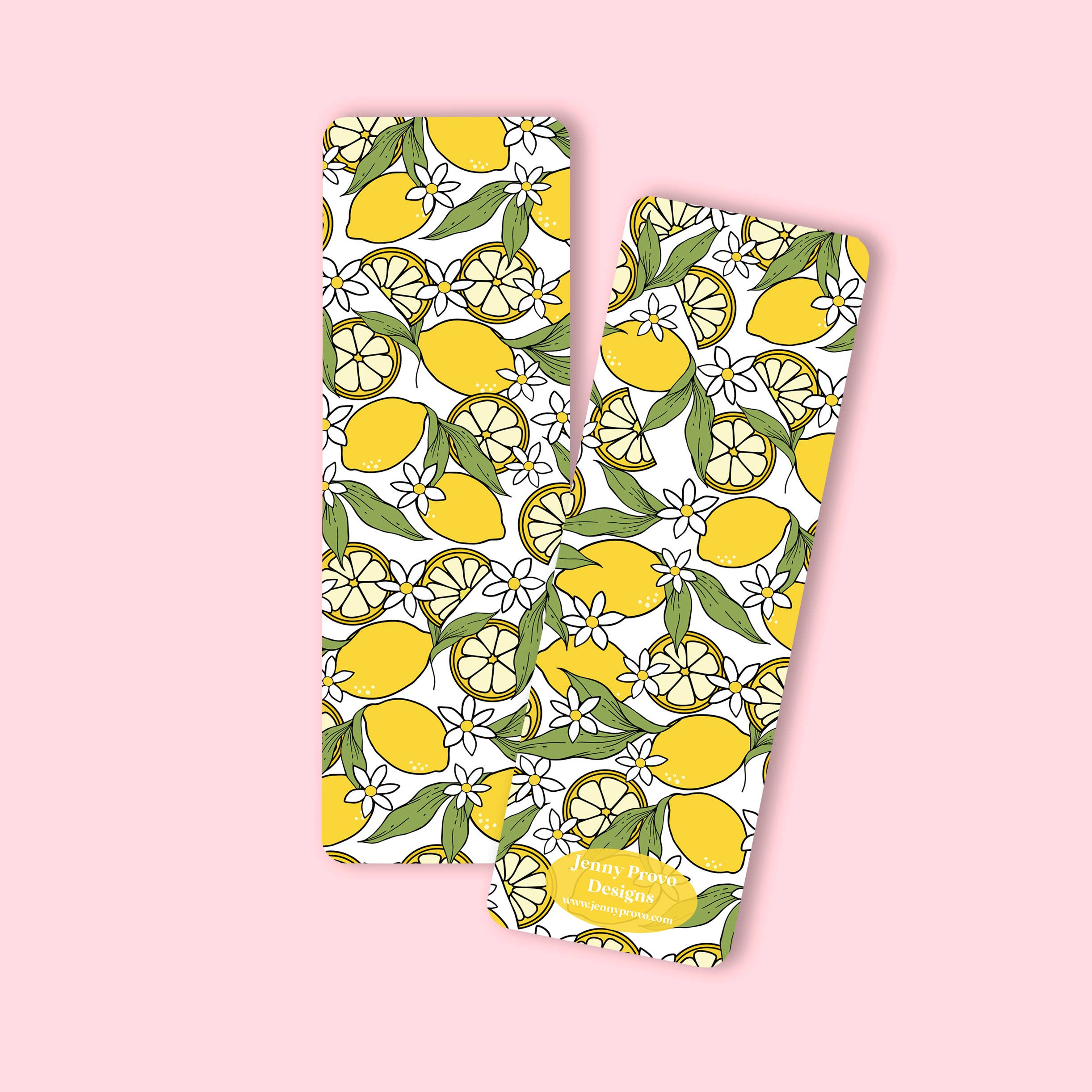 Jenny Provo Designs - Wholesale Bookmark - Lemon Tree Bookmark1