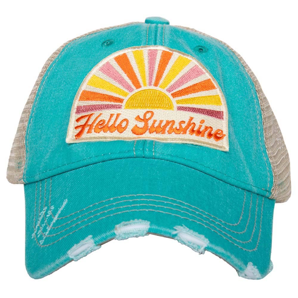 Katydid - Wholesale Trucker Hat - Women's - Hello Sunshine Trucker Hat1