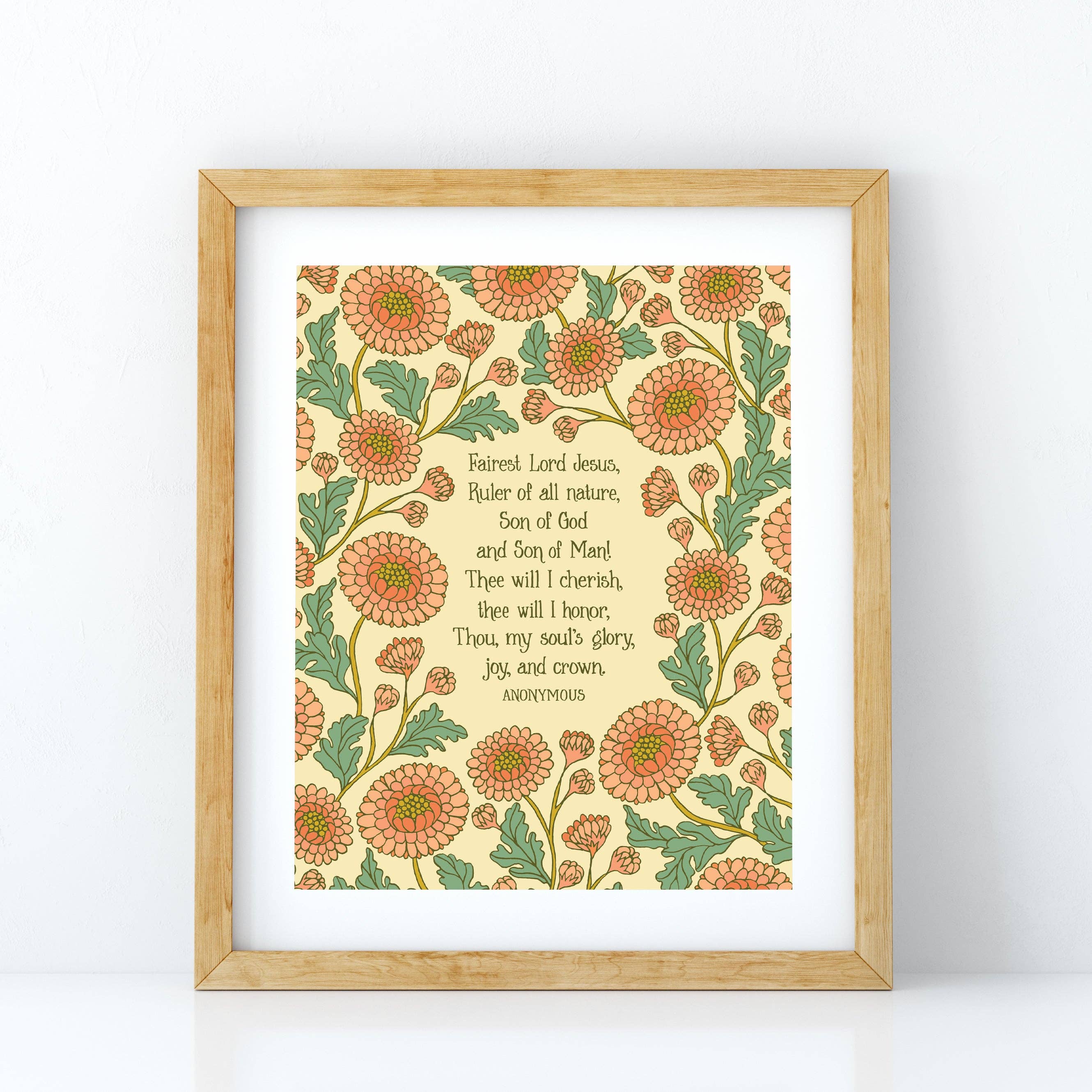 Little Things Studio – Engroshandel Kunsttryk – Skønneste Herre Jesus Salme Kunsttryk3