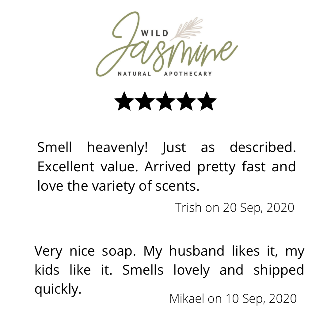 Wild Jasmine Natural Apothecary - Wholesale Bar Soap - Orange & Anise Soap - 5 oz - Seed Paper Label1