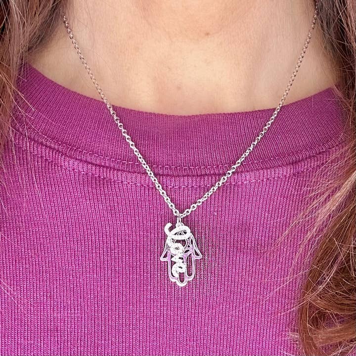 Love, Lisa - Wholesale Pendant/Charm Necklace - Talia Love Jewish Hamsa Necklace