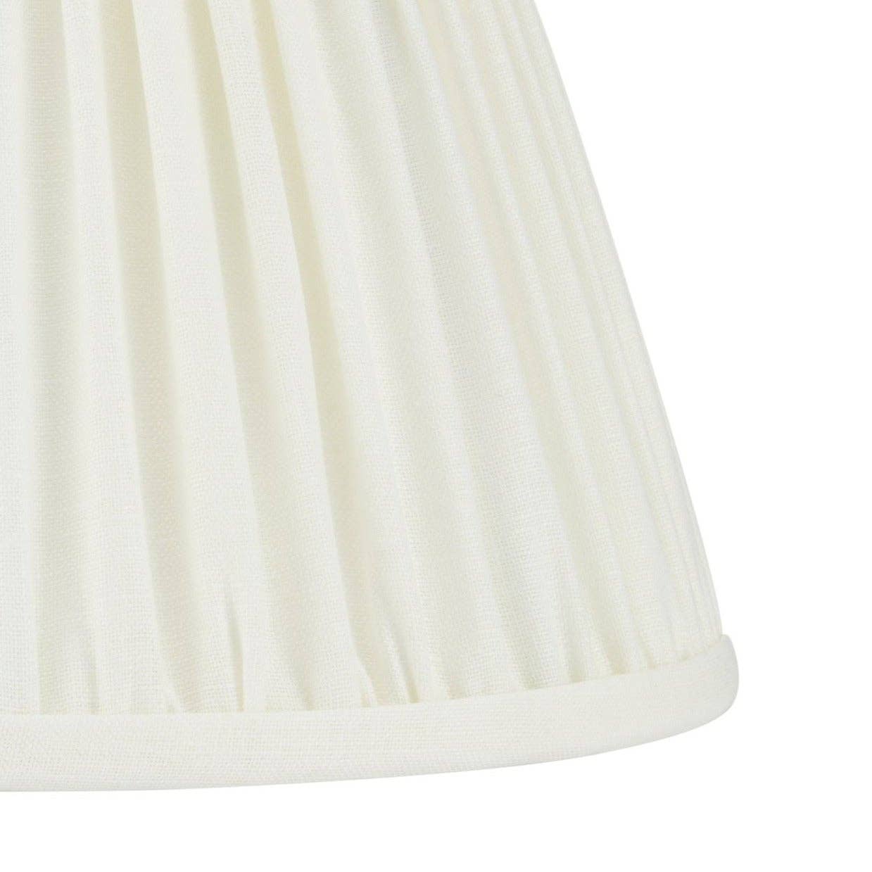 Rosanna Lonsdale – wholesale Lampshade – PLEATED LINEN LAMPSHADE IN IVORY6