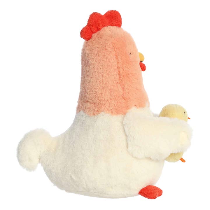 Ebba by Aurora Gift - Wholesale Stuffed/Plush Toy - Kids & Baby - 11" Cluck Chicken & Cheepy Chick™2