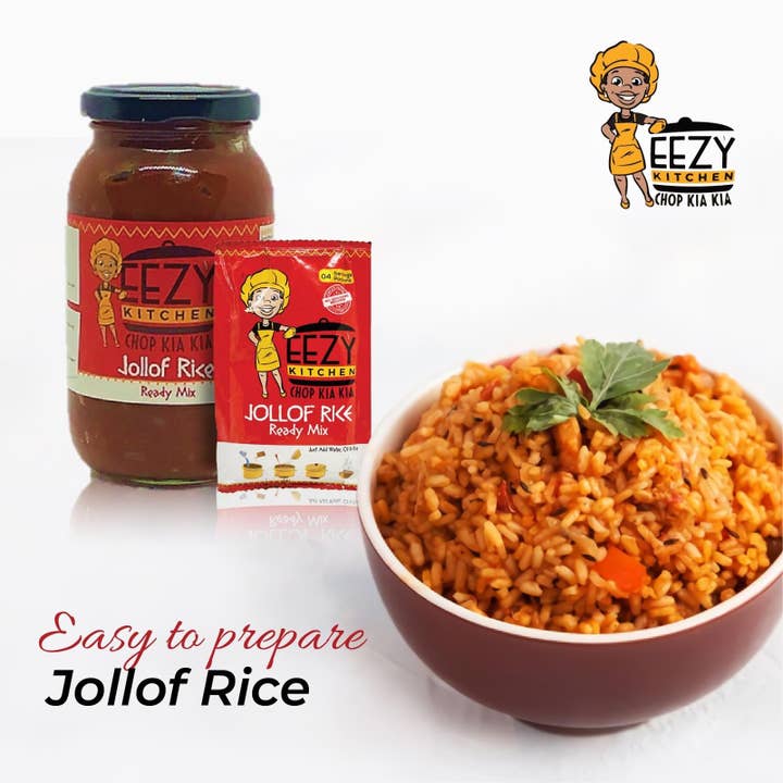 Especiarias Jollof Rice Ready Mix por atacado de Eezy kitchen