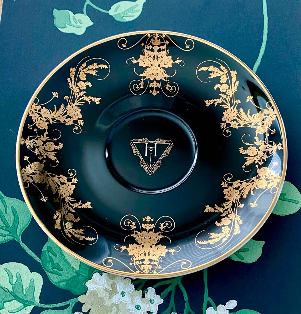 misshavishamscuriosities - Wholesale Coffee/Tea Cup - Lucretia cup and saucer, Stabby1