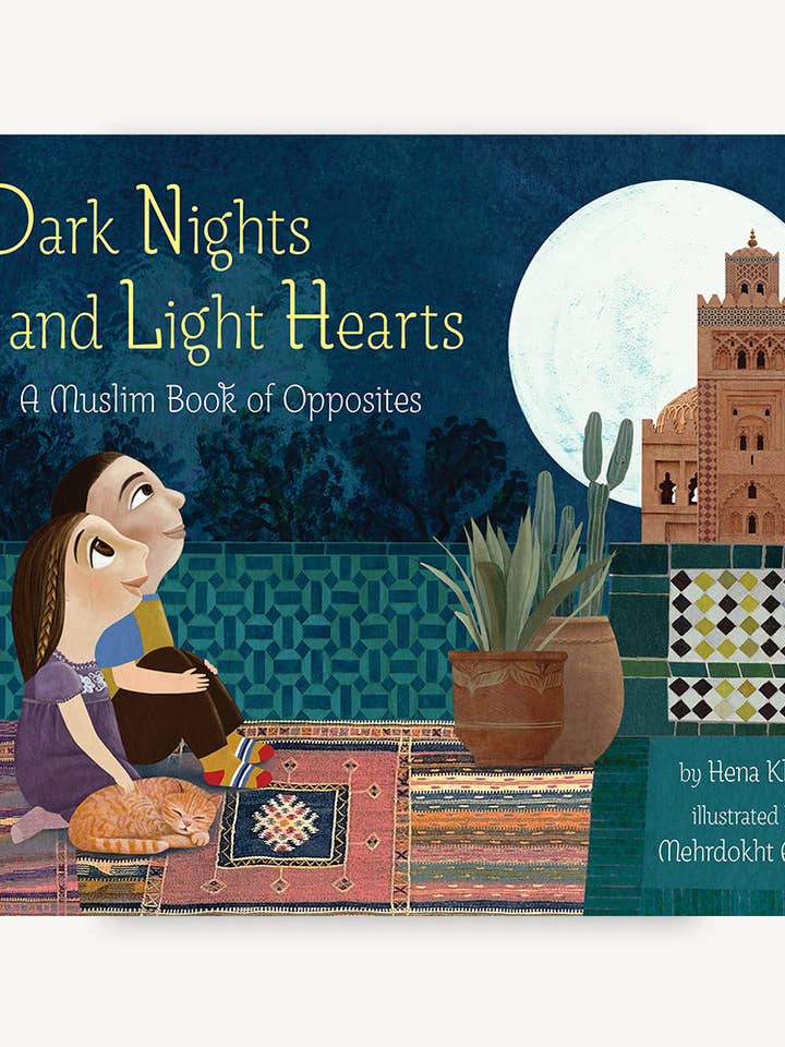 Dark Nights and Light Hearts: A Muslim Book of Opposites for wholesale by Chronicle Books
