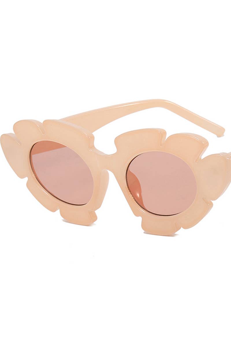 ACCITY - Wholesale Sunglasses - Women's - SUNFLOWER SHAPED SUNGLASSES_CWASG01315