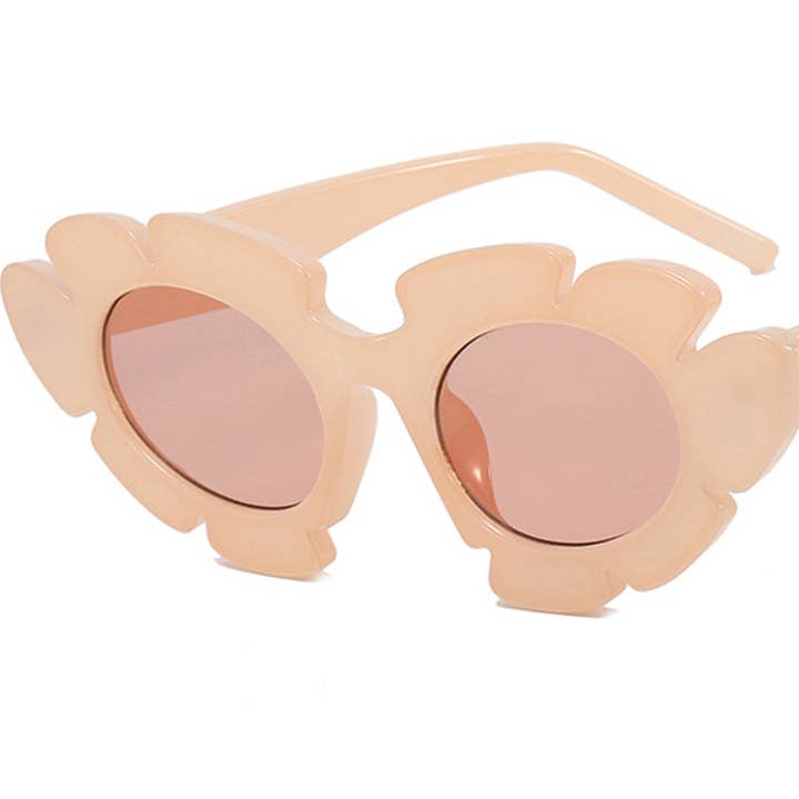 ACCITY - Wholesale Sunglasses - Women's - SUNFLOWER SHAPED SUNGLASSES_CWASG01315