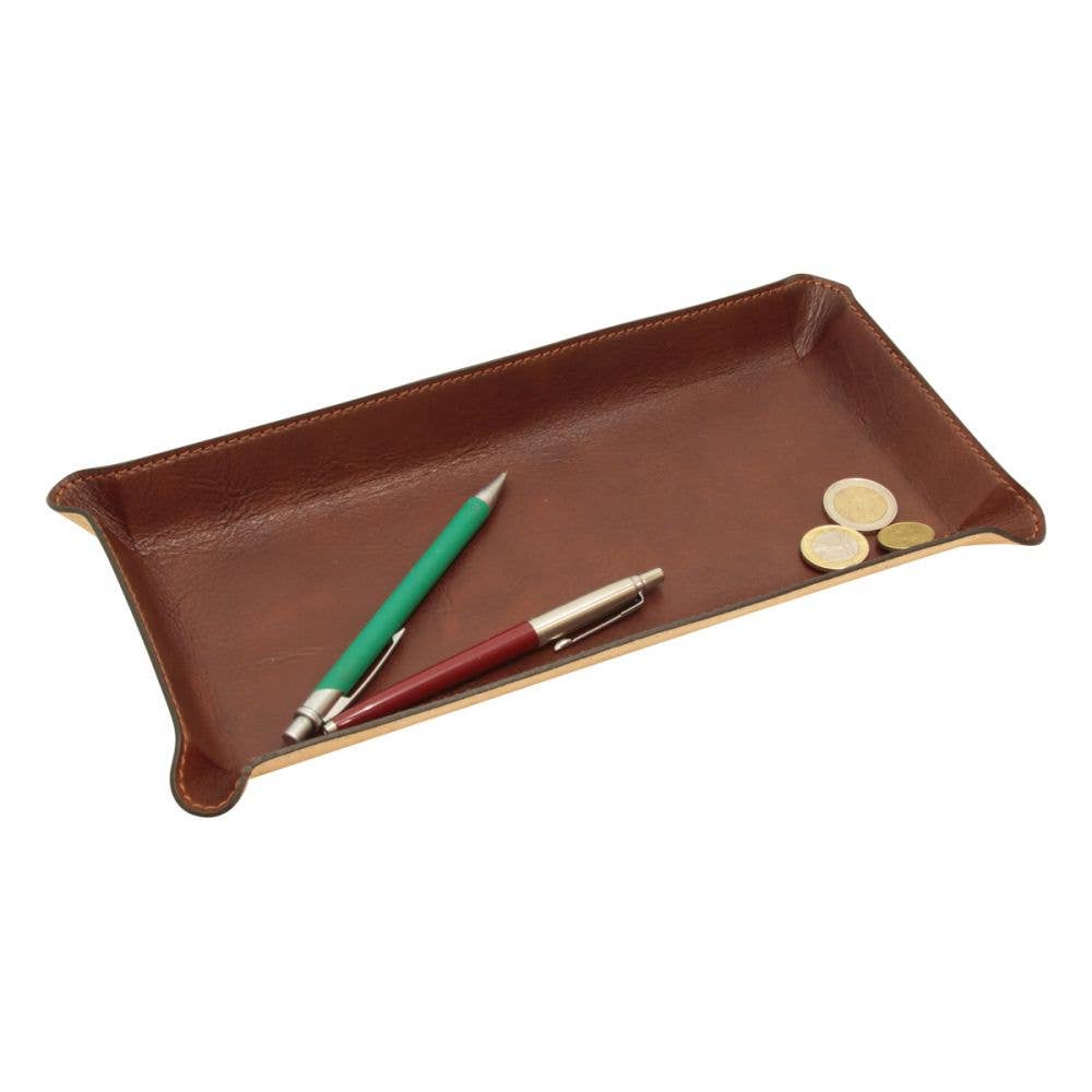 Old Angler Firenze - Wholesale Desk Set - Leather Desk Kit - 5 Pcs Brown2
