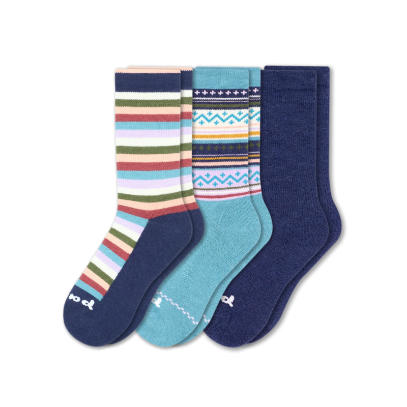 Pacas - Wholesale Socks - Women's - 3 Pack - Women's Crew Pacas Socks11