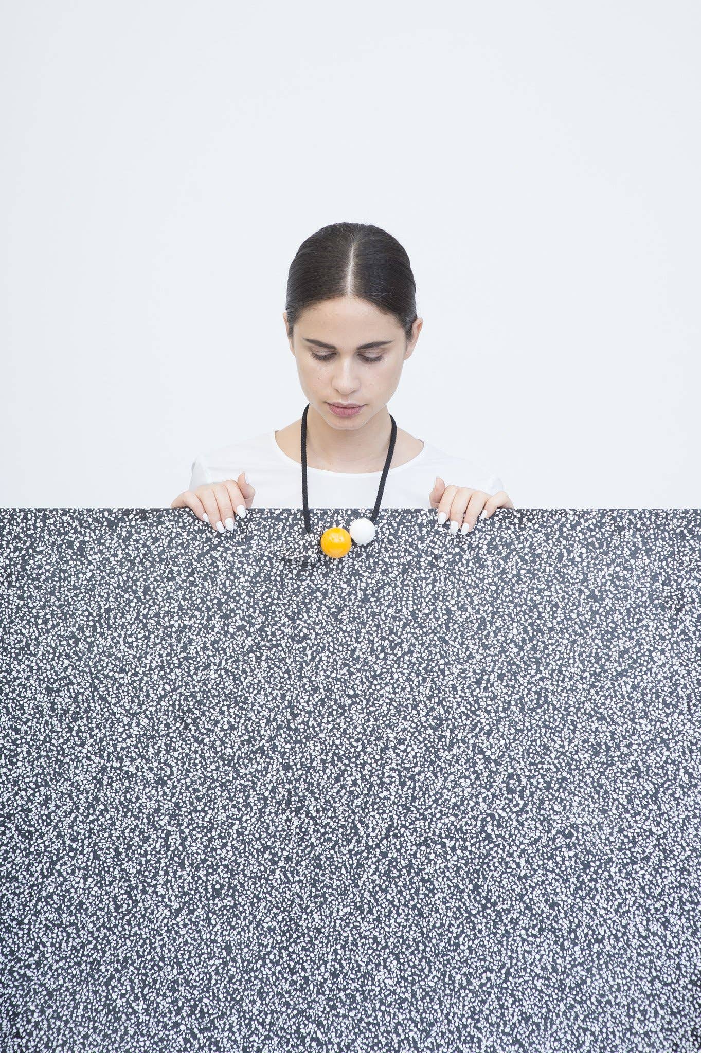 one we made earlier – Großhandel Kette mit Anhänger/Charm – Otto-Halskette. Terrazzo-Statement-Zubehör.3