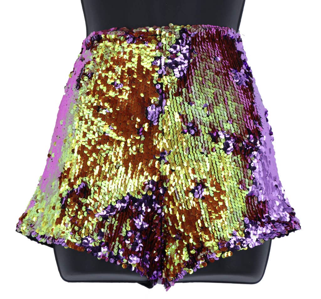 Western Fashion - Wholesale Shorts - Women's - 2270 - Sequins Shorts with Zipper13