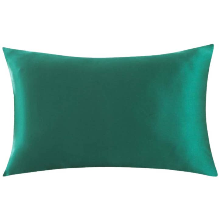 EMERALD GREEN Personalised Silk Pillowcase - Queen Size for wholesale by Midnight Mischief