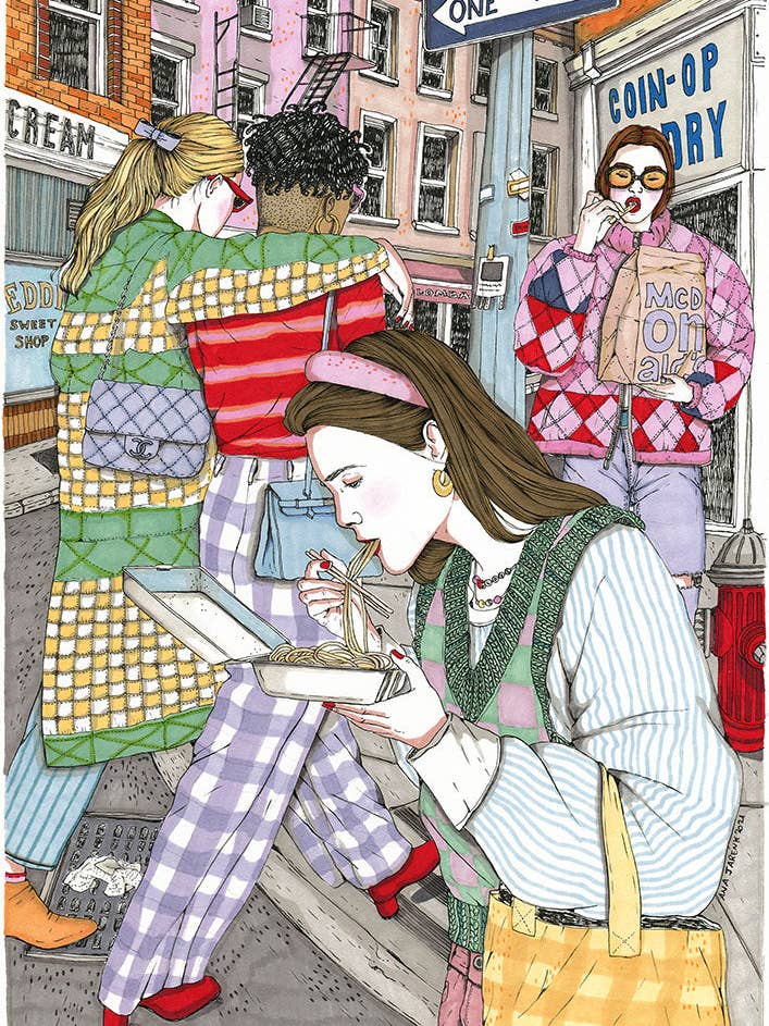 Take Away - Art Print for wholesale by ANA JAREN STUDIO