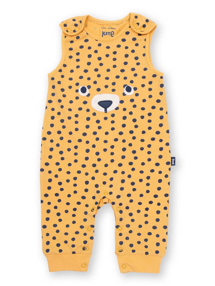 Spotty cub dungarees for wholesale by Kite Clothing