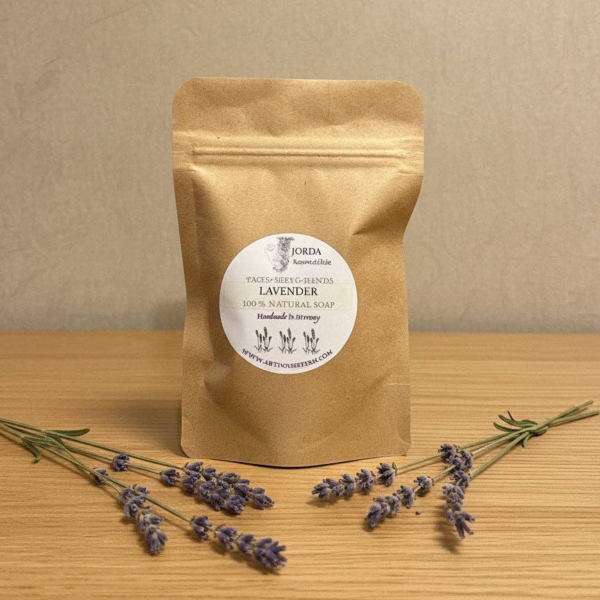 Arthousefern - Vente Pains de savon - Savon de massage à la lavande 100% naturel0