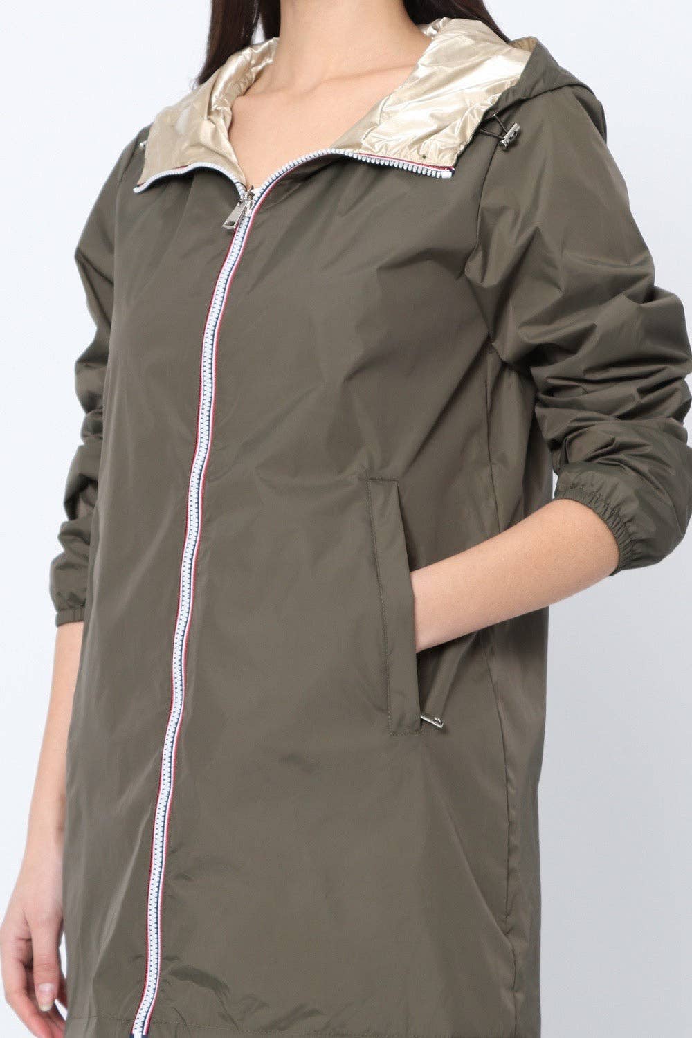 SOFTY - Wholesale Windbreaker - Women's - Reversible waterproof windbreaker - S38111