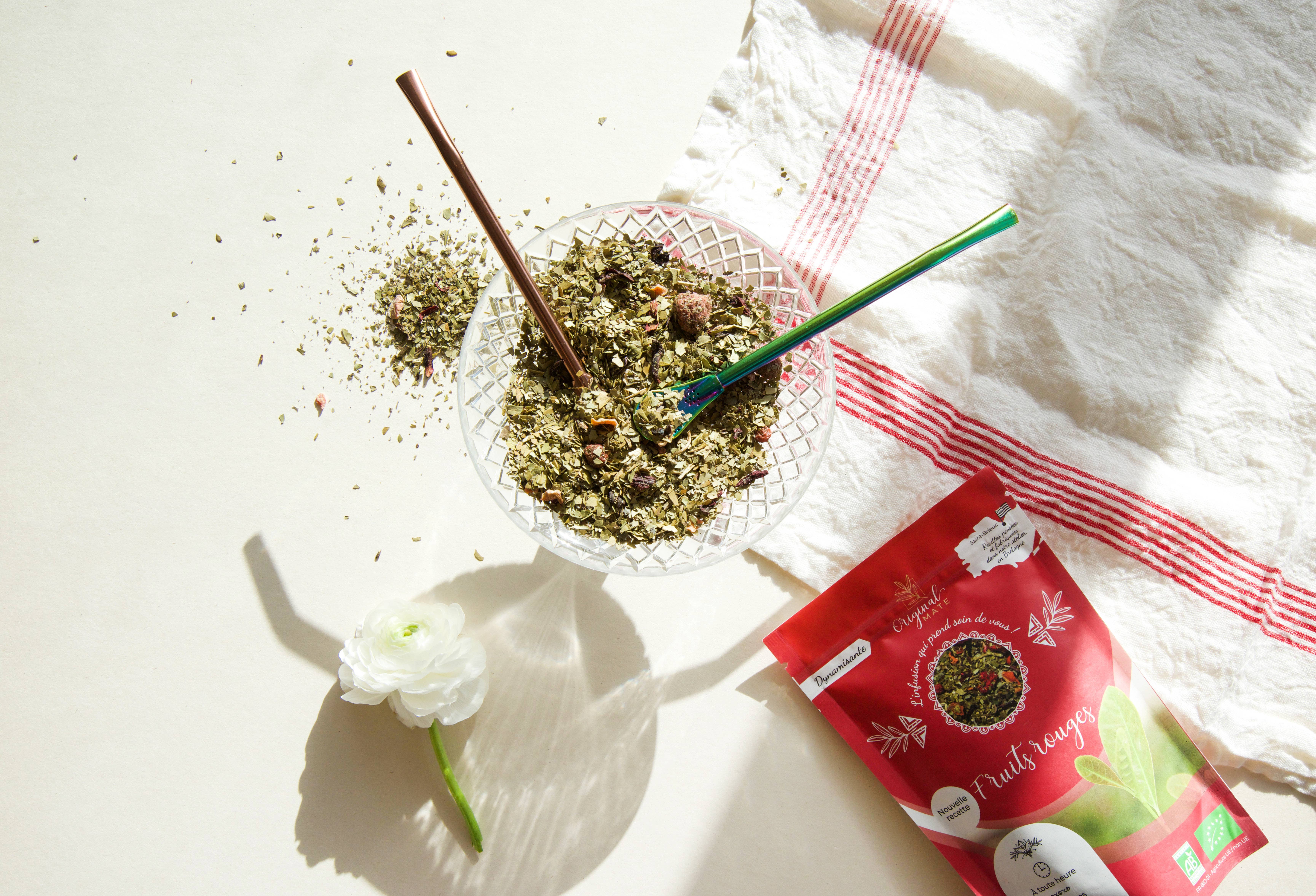 ORIGINAL MATE – Chá de saúde/Detox por atacado – Morango, Framboesa, Mirtilo Mate - 70g4