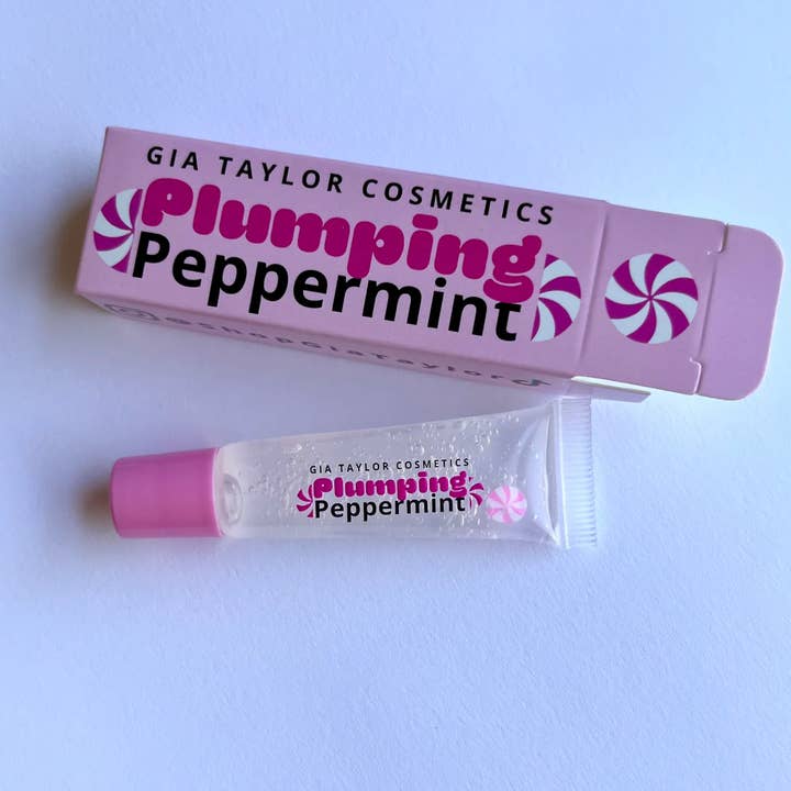 Plumping Peppermint Gloss for wholesale by Shop Gia Taylor LLC.