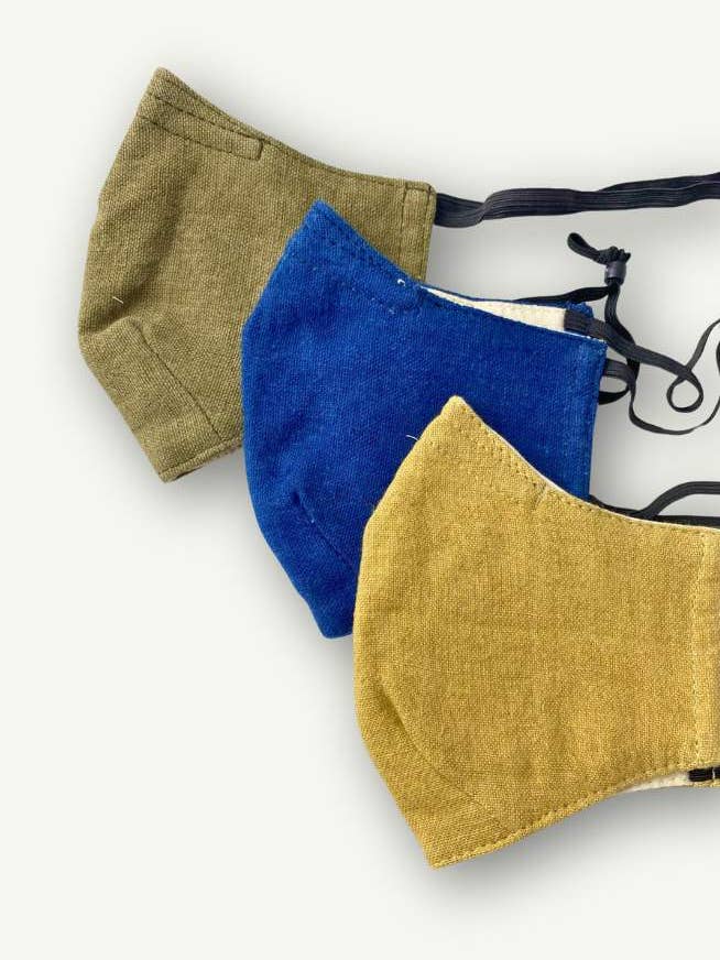 Hemp & Cotton Face Mask for wholesale by Ganesh Himal Trading