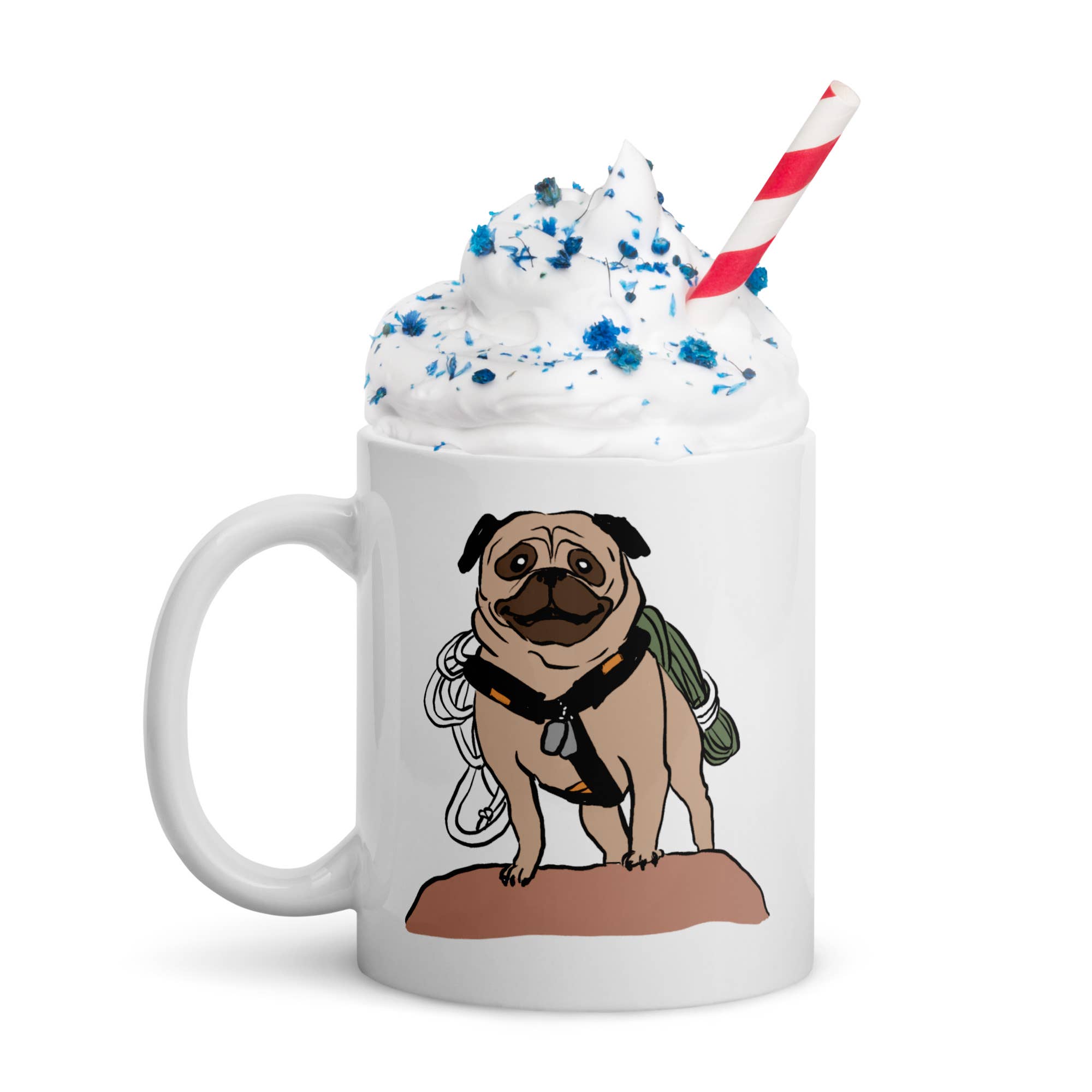 Club No-Kill 2027 Coffee Mugs - Wholesale Coffee Mug - Vinny the Pug Coffee Mugs                     5
