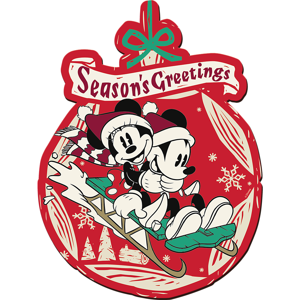 Trefl USA - Vente Puzzle – enfant - Puzzle en bois Trefl Wood Craft 160 pièces - Disney's Christmas Mickey Mouse1