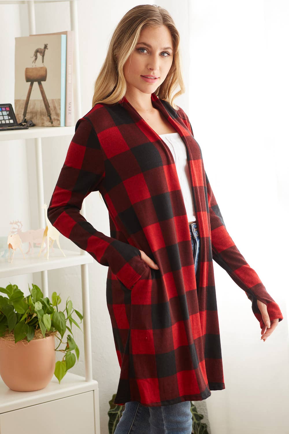 Moonshot Clothing – Großhandel Strickjacke – Damen – MST2032-Ultraweiche Buffalo-Strickjacke7