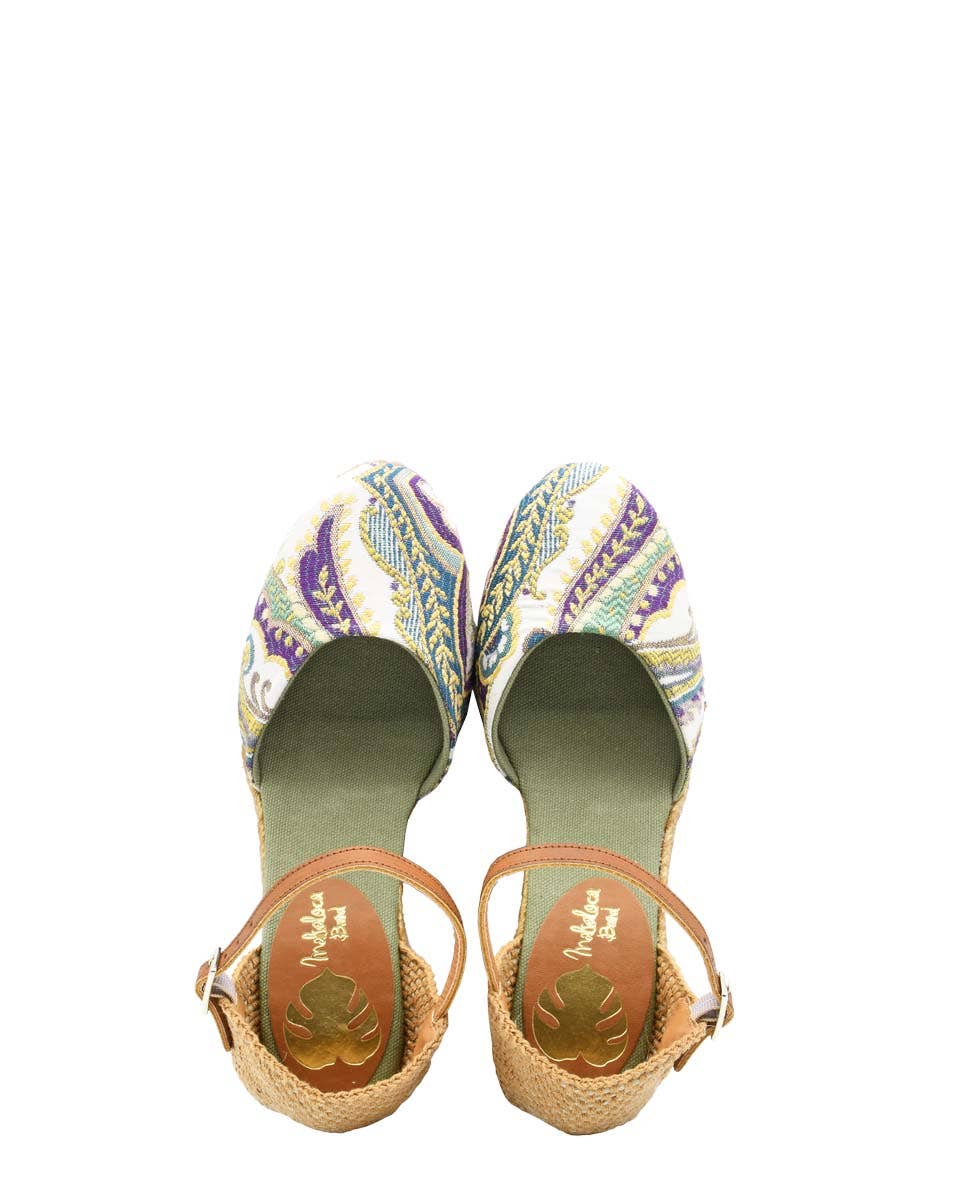 Malvaloca Brand – Wedge - Mulher por atacado – Alpargatas de cuña Carola Troya Malvaloca Brand3