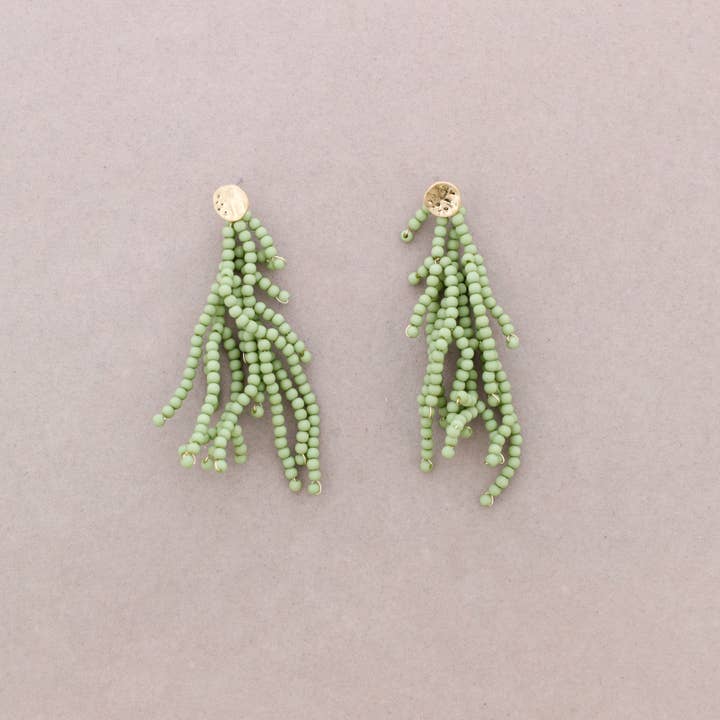 Sonata - Wholesale Kliksieraden - Flexibele Hangende Oorbellen Hars Kralen3