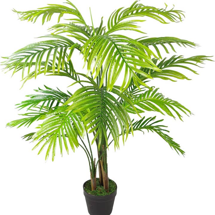 Palmier artificiel 130 cm, feuilles de palmier Areca pour la vente par Leaf Design UK LTD