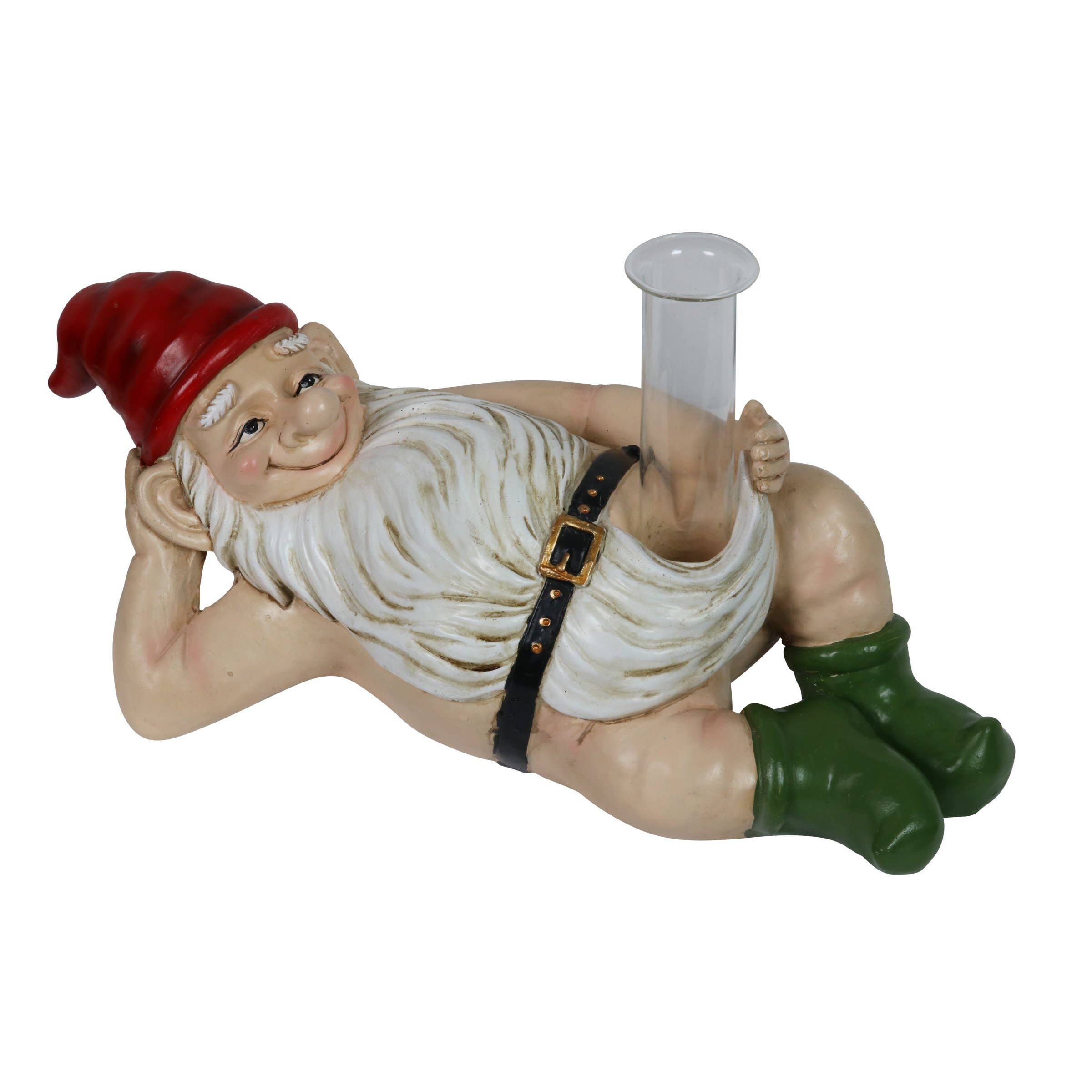 Exhart - Vente Nains de jardin - Pluviomètre nu Ralph Gnome2