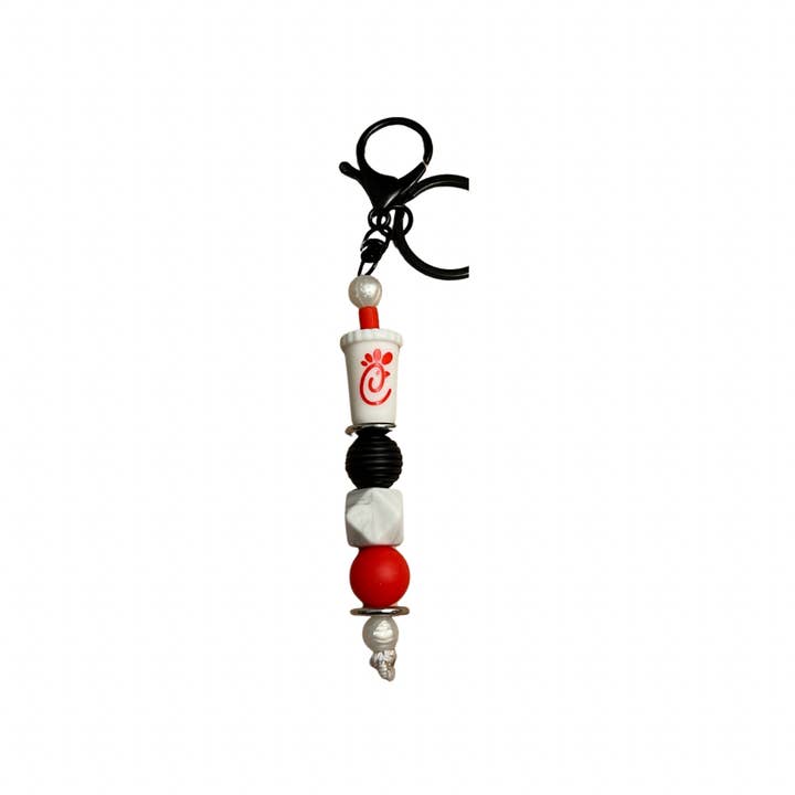 CFA Beaded Fidget Keychain for wholesale by Shop Simply Fidgets