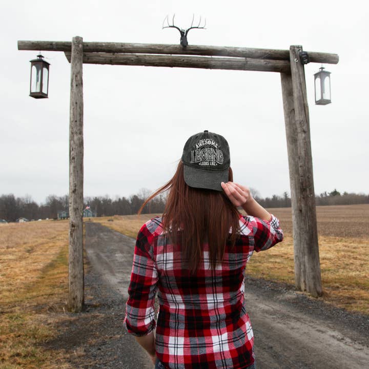 Pavilion - Wholesale Baseball Cap - Unisex - Legend - Black Washed Cotton Twill Hat1