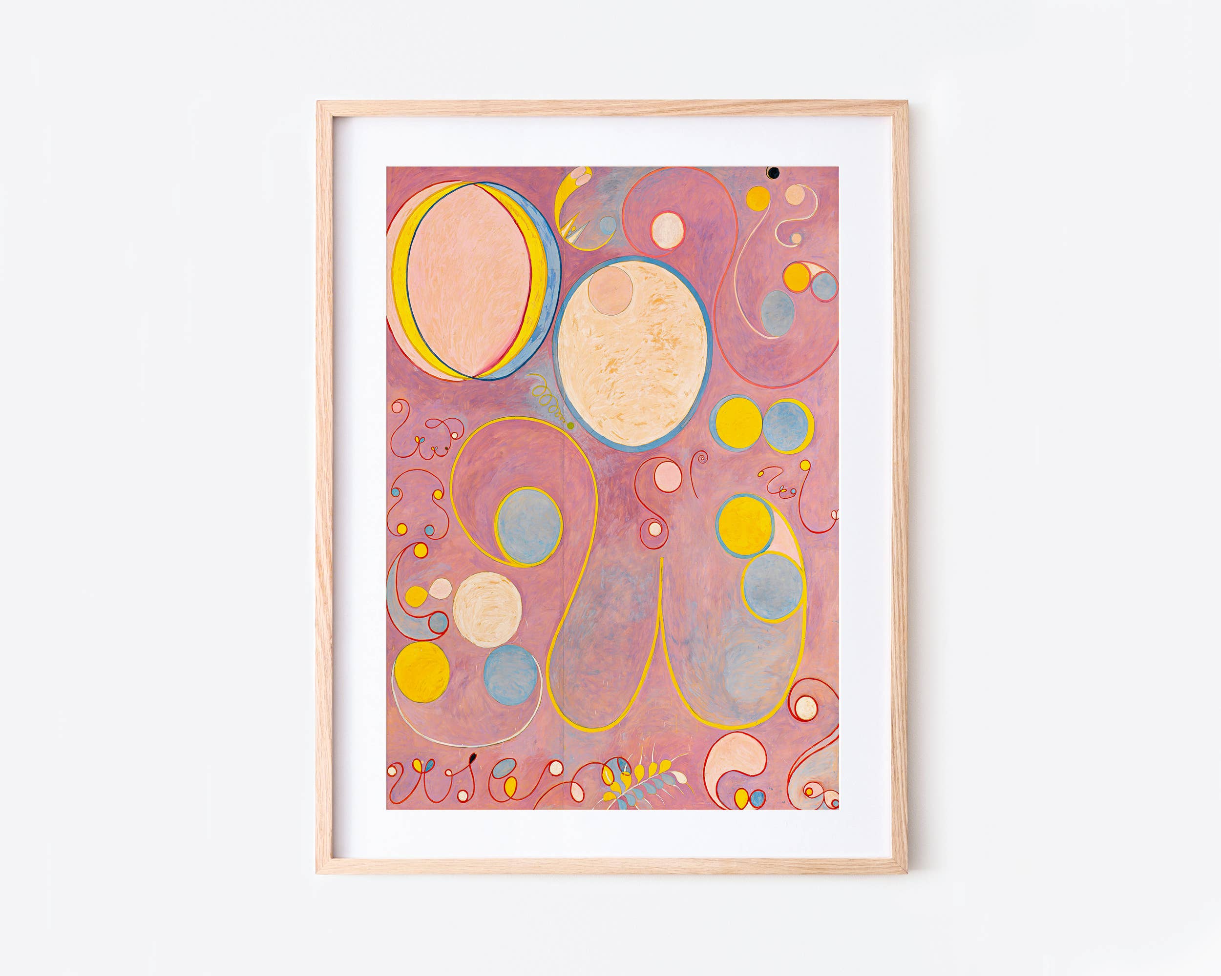 Sugar & Canvas – wholesale Konsttryck – Hilma af Klint De Tio Största, Konsttryck nr 8 HK185