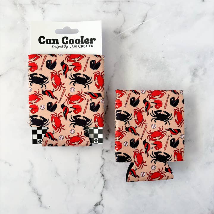 Jami Creates - Vente Housses de boisson - Glacière à canettes Koozie à motifs de baseball des Orioles de Baltimore1