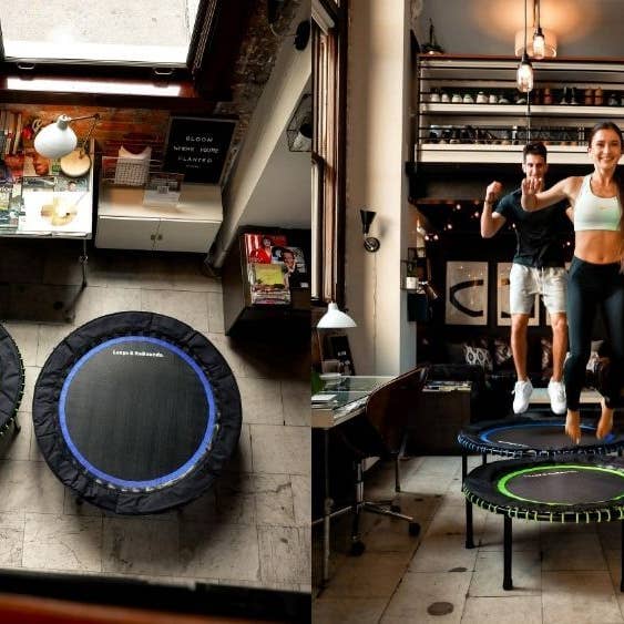 Leaps and Rebounds – Equipamento de fitness por atacado – The Leaps and Rebotes Mini Trampolim e Rebotes Fitness