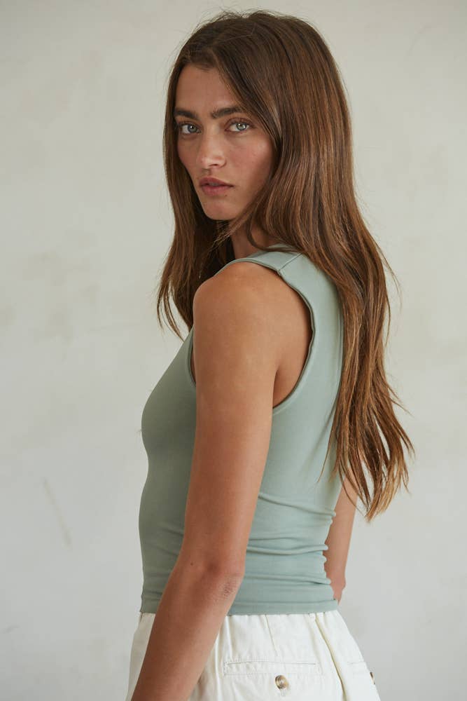 By Together – Großhandel Tanktop – Damen – S1187N | Nahtloses Top mit doppelter Lage31