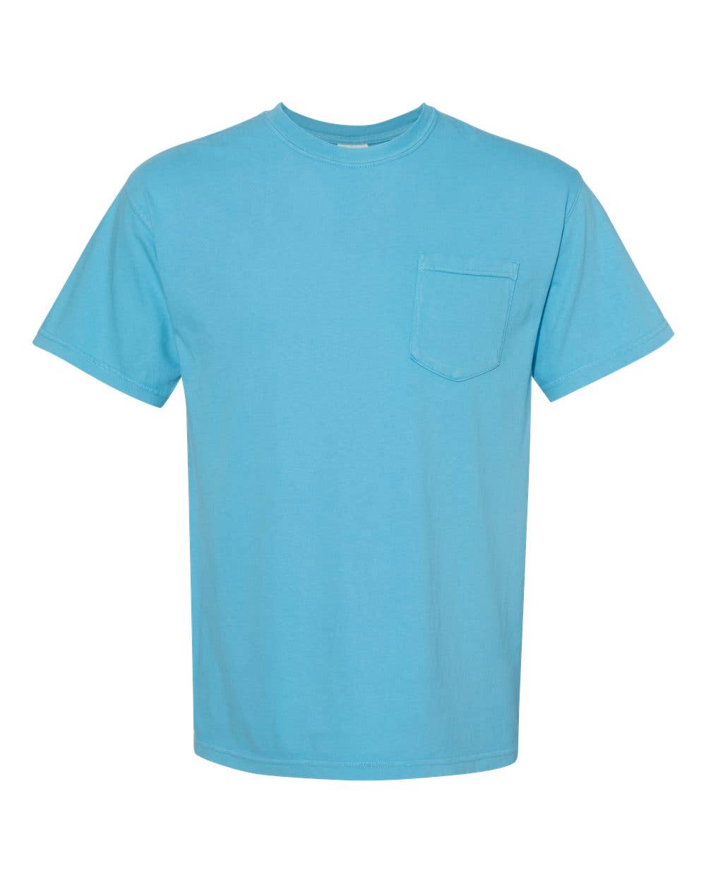 MYES BULK APPAREL - Vente T-shirt – unisexe - T-shirt Comfort Colors Heavyweight avec poche en 100 % coton filé à l'anneau53
