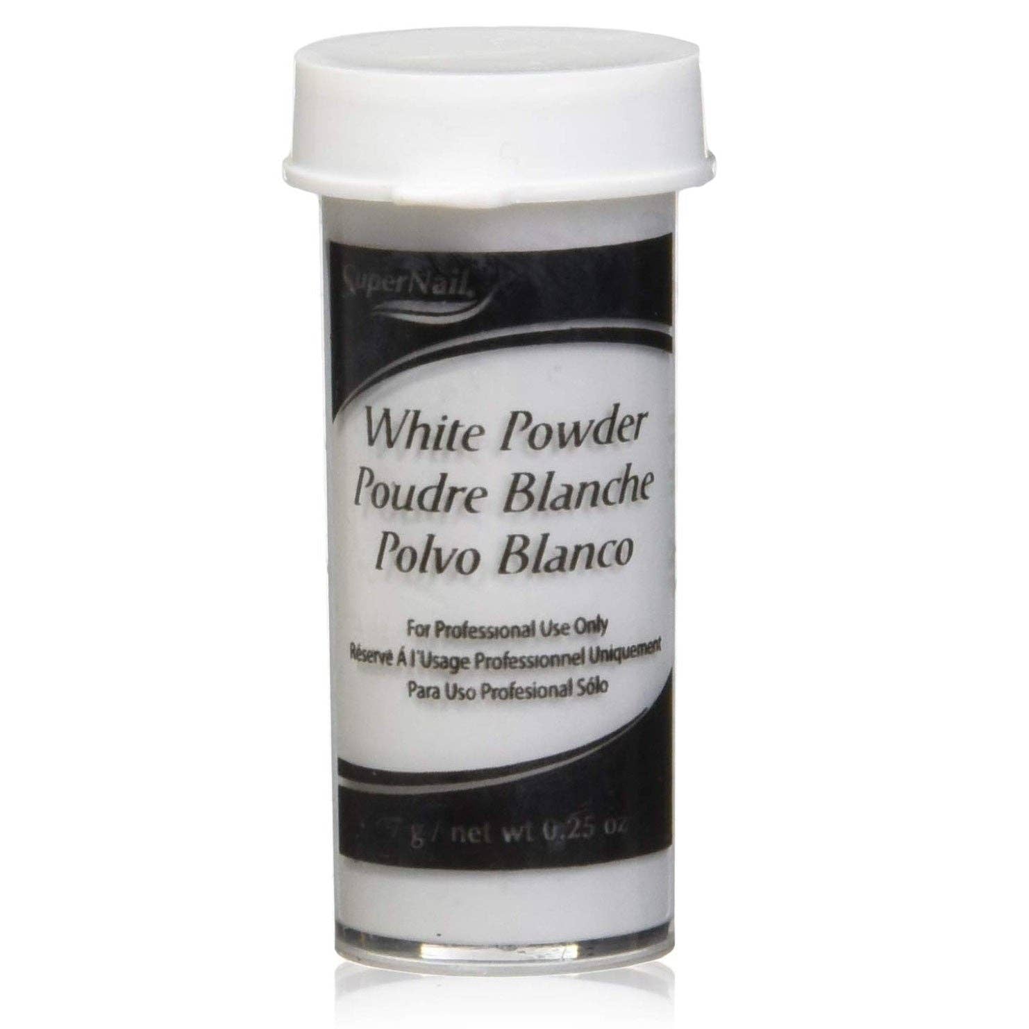 KT Supply - Vente Vernis à ongles - Poudre blanche Super Nail 0,25 oz.0