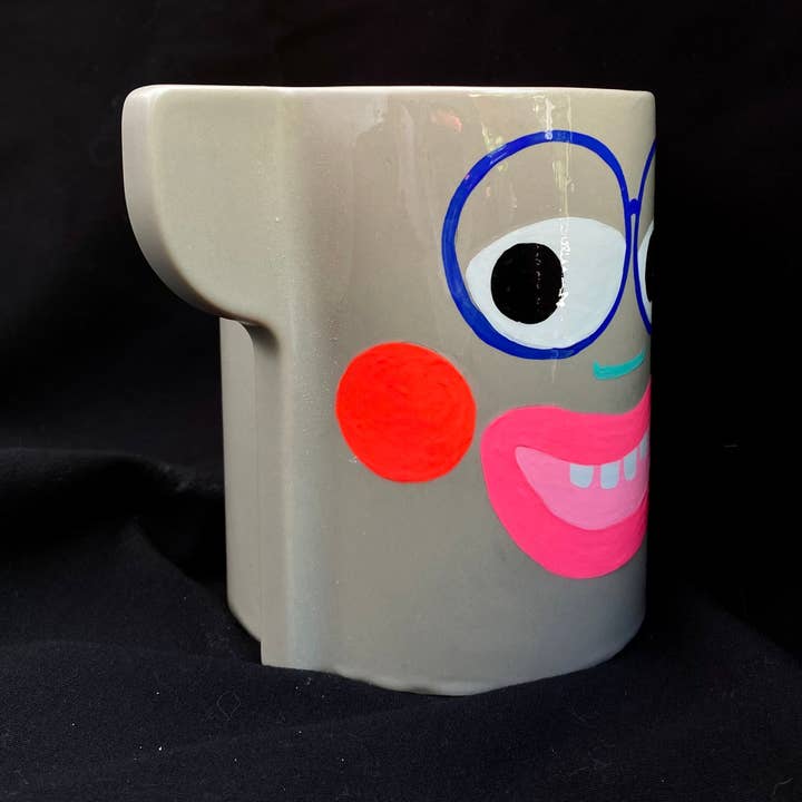 Artifacts of Joy - Wholesale Plant Pot - Modern Artifact Face Vase/Planter It's Me Charlie1