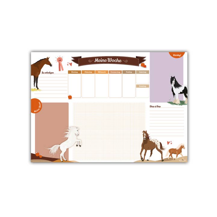 Close Up Horse Desk Pad to Tear Off and other Purchase Wholesale deskplanner. Free Returns & Net 60 Terms on Faire trending on Faire.